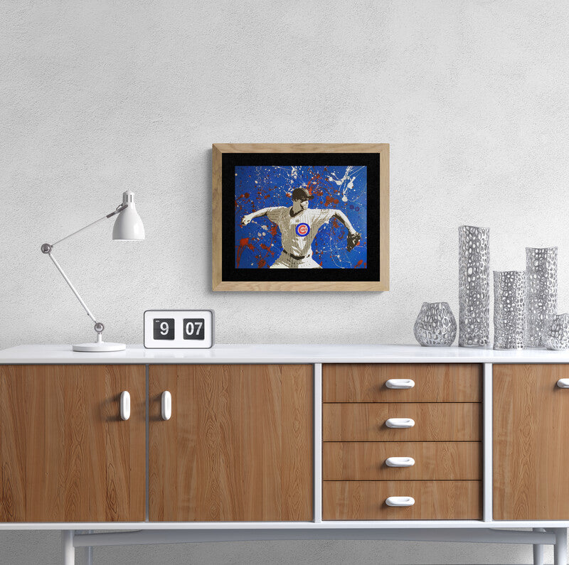 Kerry Wood 20 Strikeout Celebration Print