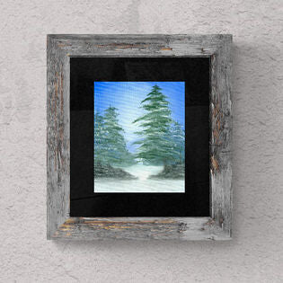 Pine Tree Study - 9x12 Oil Painting