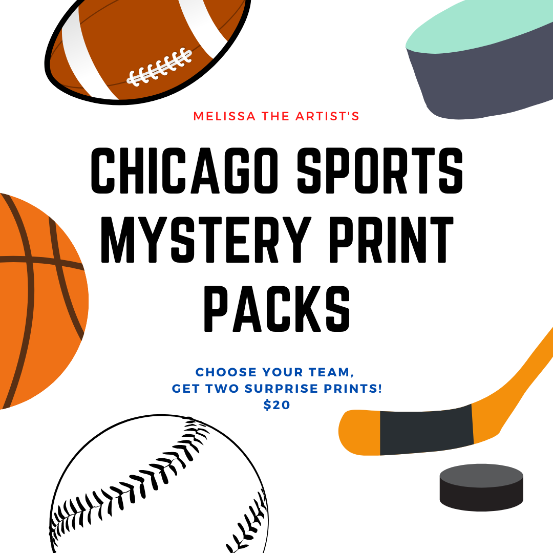 Chicago Sports Mystery Print Pack