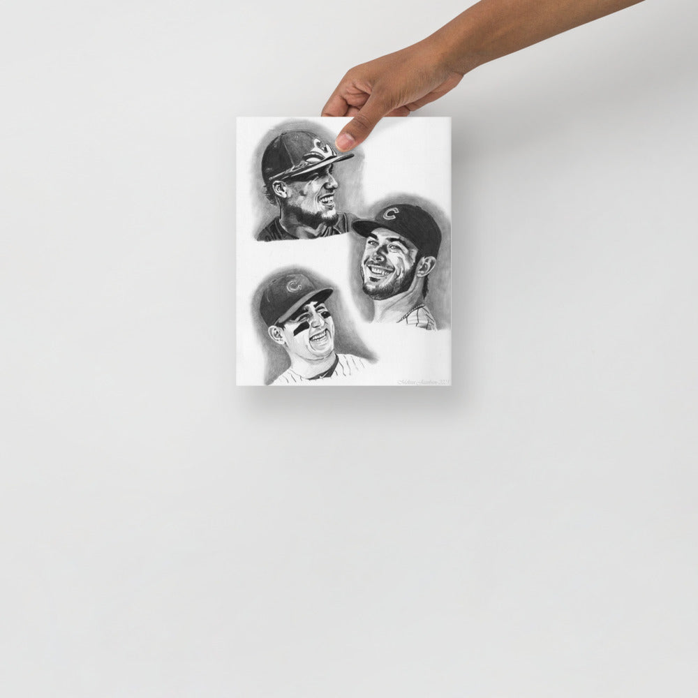 Big 3 Cubs Premium Print