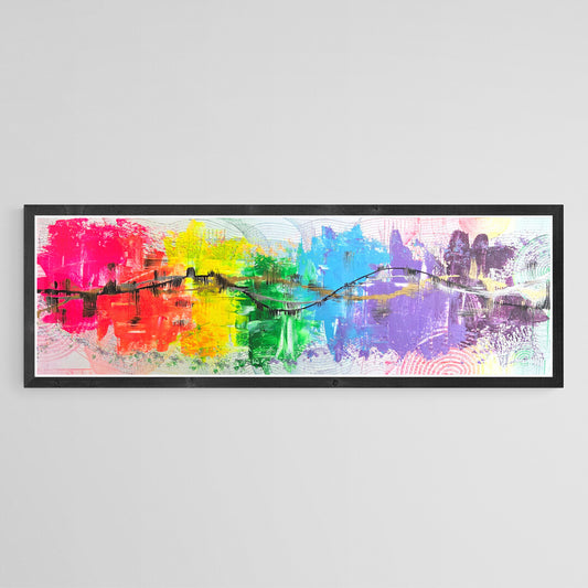 Authentic - 12x36 Abstract Painting