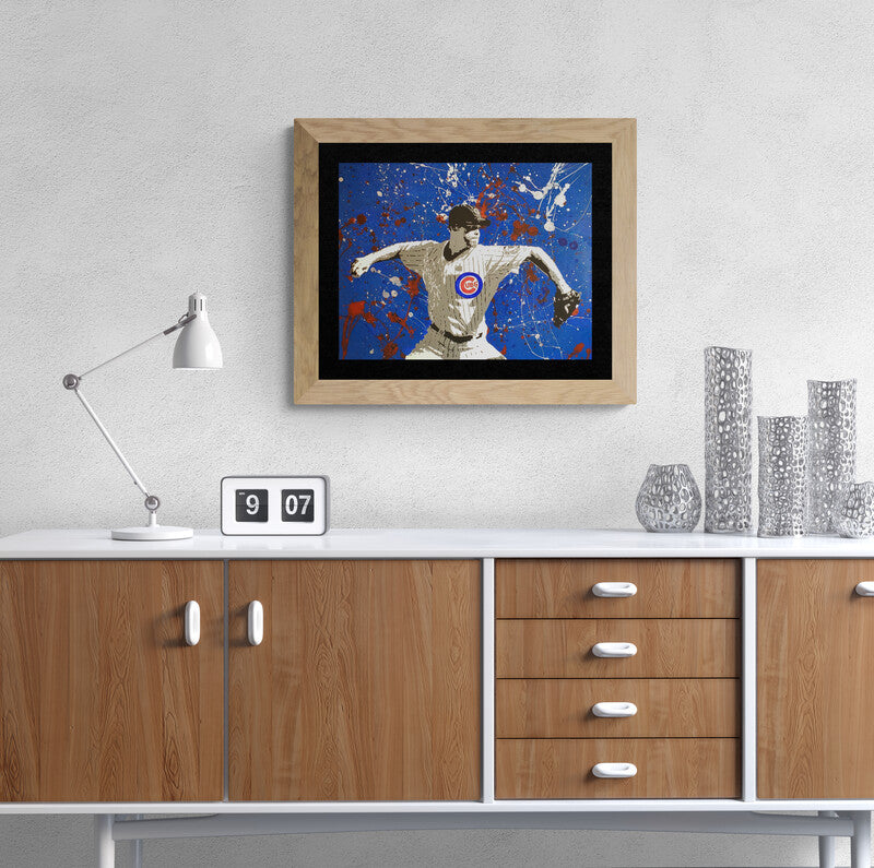 Kerry Wood 20 Strikeout Celebration Print