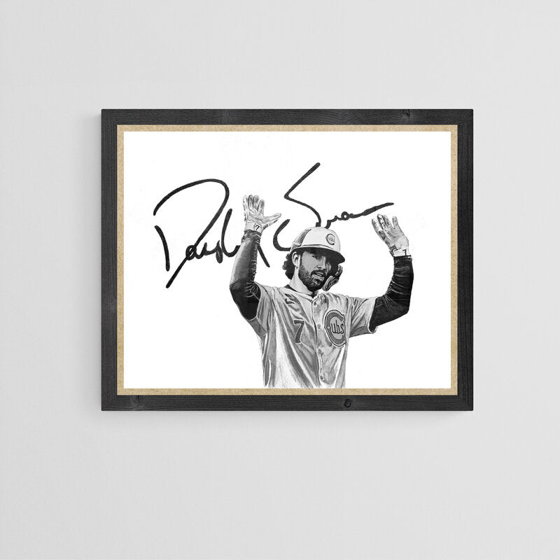 Dansby Swanson - 11x14 Sketch