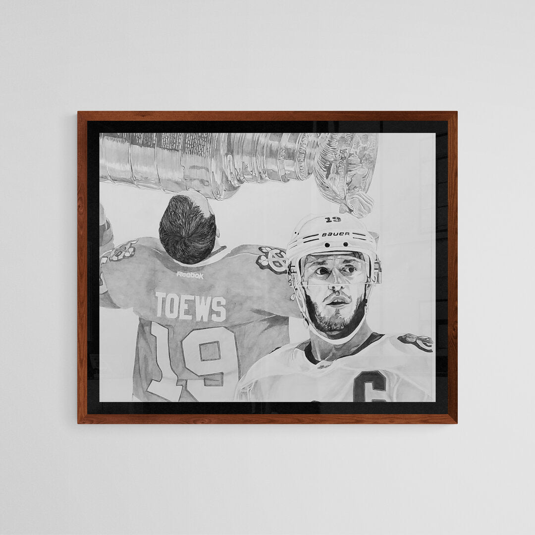 Jonathan Toews - 16x20 Sketch