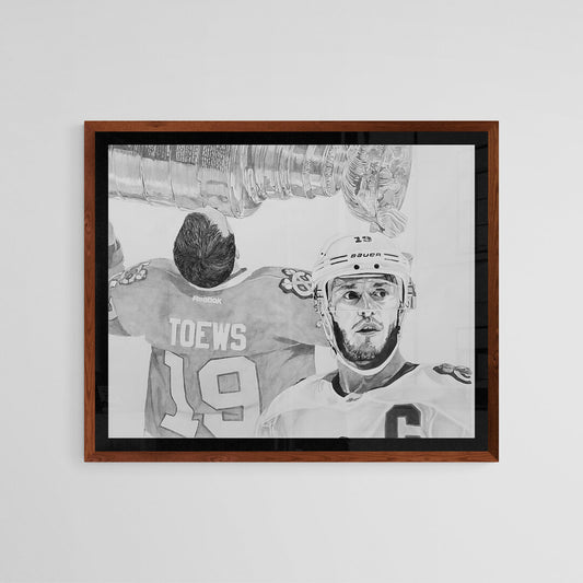 Jonathan Toews - 16x20 Sketch