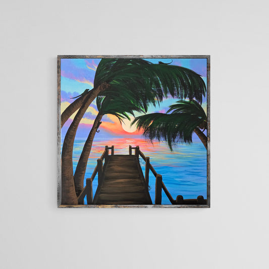 Sunrise at Largo Sound - 20x20 Painting