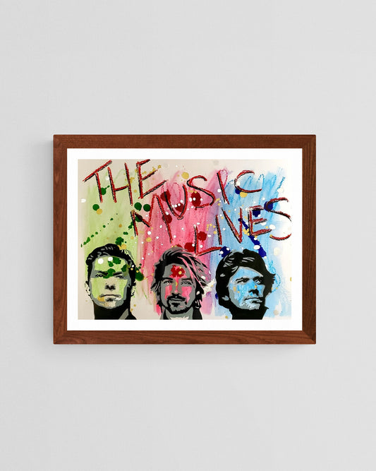 The Music Lives - Original Painting