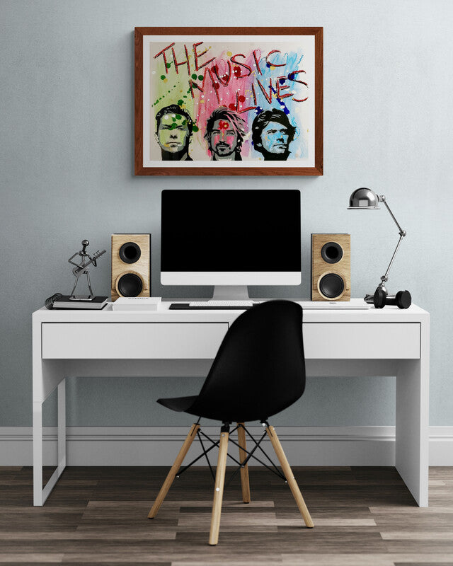 The Music Lives - Art Print