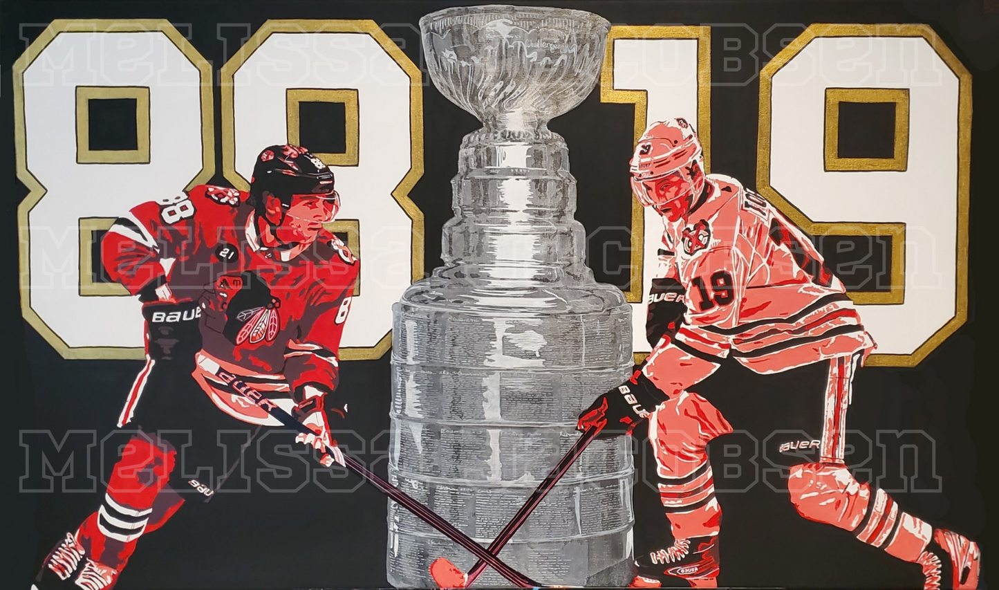 Dynasty Duo - ORIGINAL PAINTING